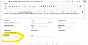 Partial Mark Option